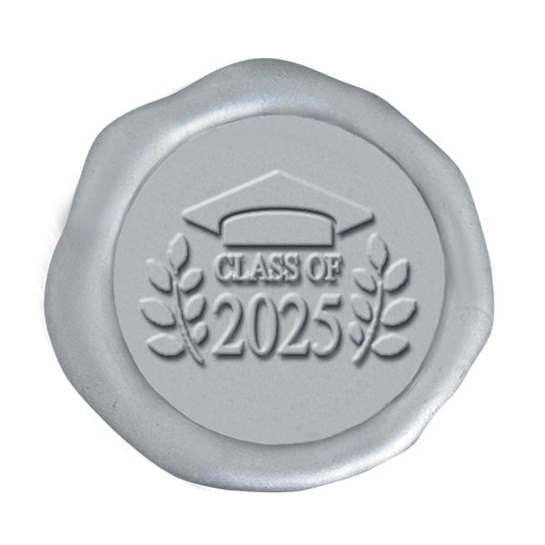 Graduation Class of 2025 Wax Seal Stamp with Rosewood Wood Handle #R899 - Nostalgic Impressions