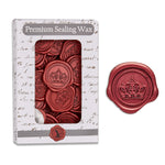 Crown Adhesive Wax Seal Quick-Ship Stickers 25PK - Nostalgic Impressions