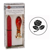 Murano Glass Handle Wax Seal Kit with popular symbols