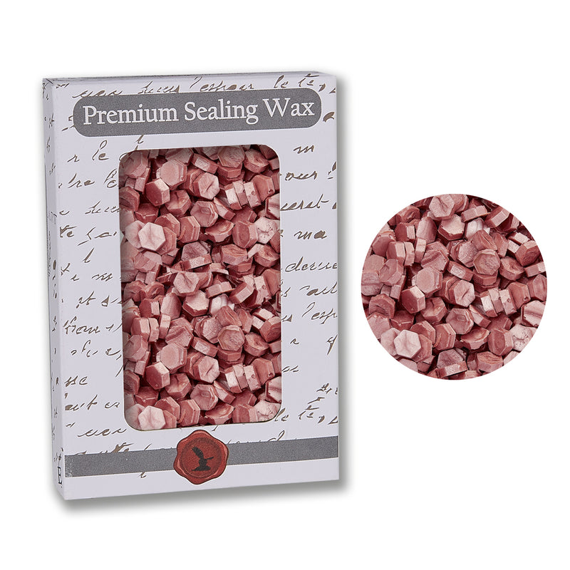 Rose Gold Premium Sealing Wax Beads 2 oz. PK