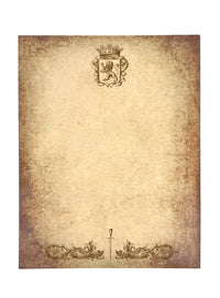 Parchment Stationery Vintage Design Boxed Gift Set -20/10 with Personalization option
