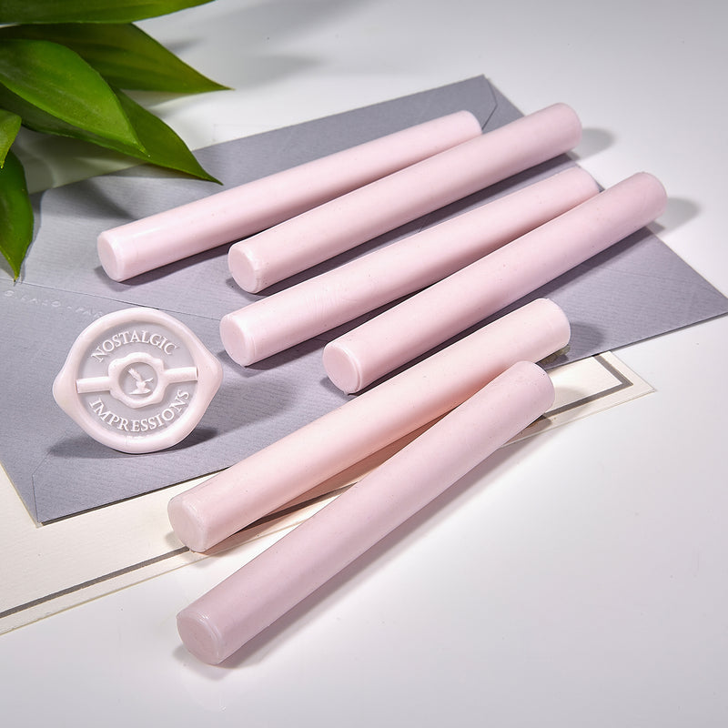 Rosewater Premium Glue Gun Sealing Wax - Pack of 6 - Nostalgic Impressions