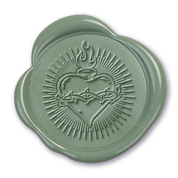 Sacred Heart Religious Wax Seal Stamp #R1083-USA Handcrafted ...