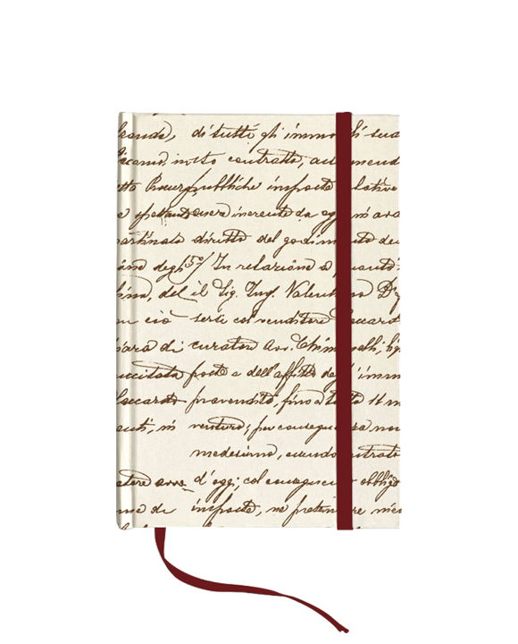 Scrittura Italian Hard Cover Journals with strap 4x6