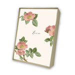 Love Wild Rose Italian Note Cards Boxed Sets 4x6" - by Tassotti Italy 8/8