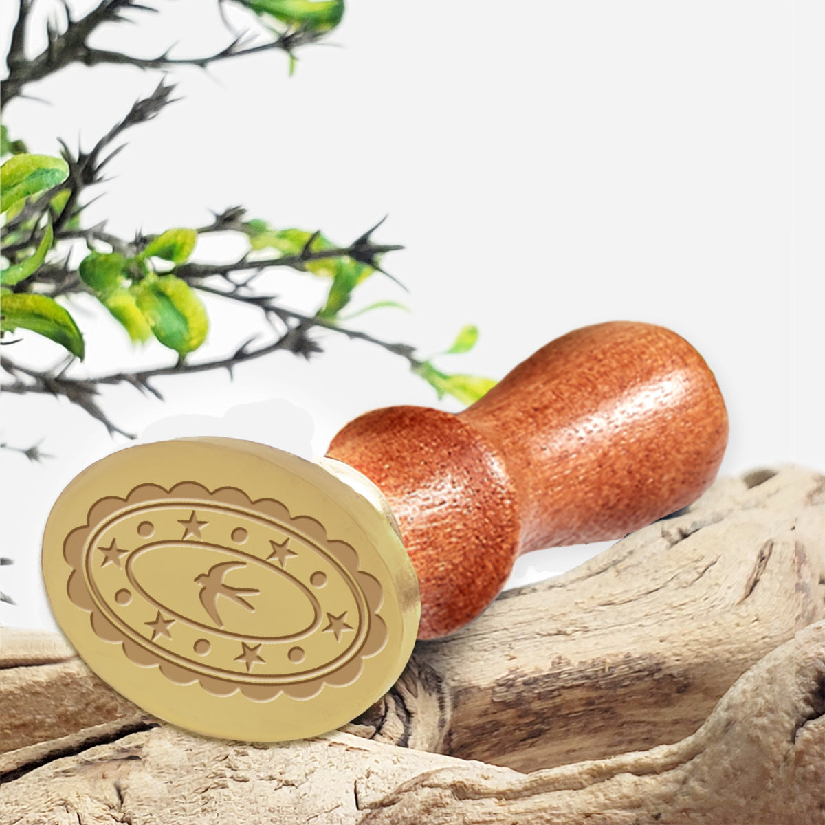 Swallow Wax Seal Stamp #5787 - USA Handcrafted