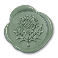 Scottish Thistle Wax Seal Stamp #3957B- USA Handcrafted