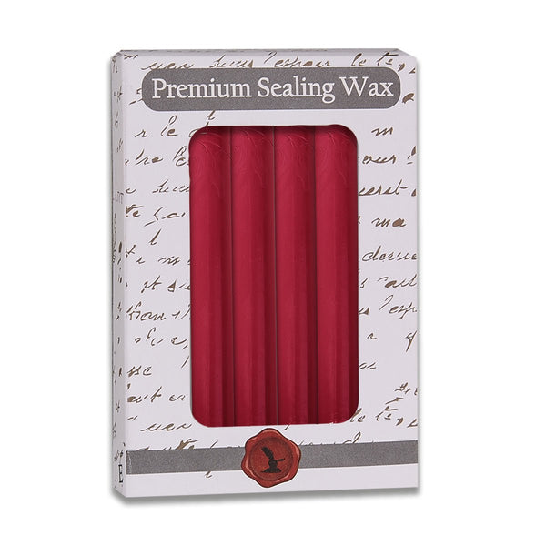 Raspberry Glue Gun Sealing Wax - Pack of 6 - Nostalgic Impressions
