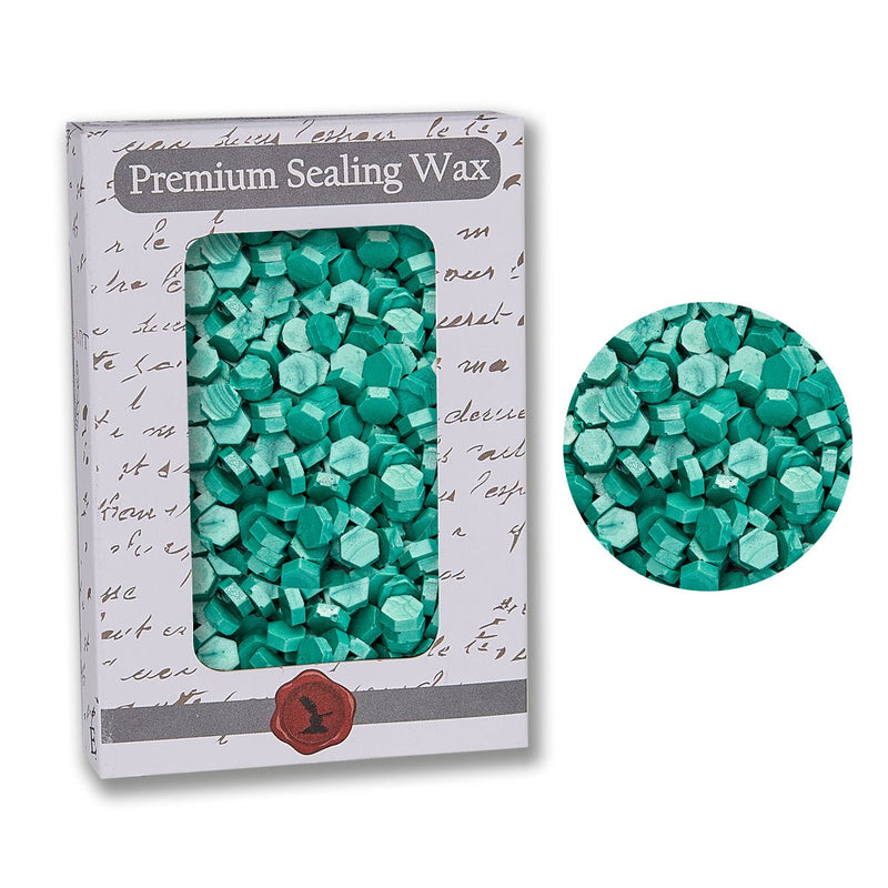 Teal Premium Sealing Wax Beads 2 oz. PK - Nostalgic Impressions