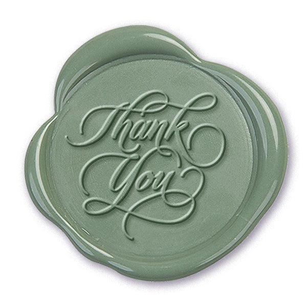 Thank You Wax Seal Stamp #536- USA Handcrafted