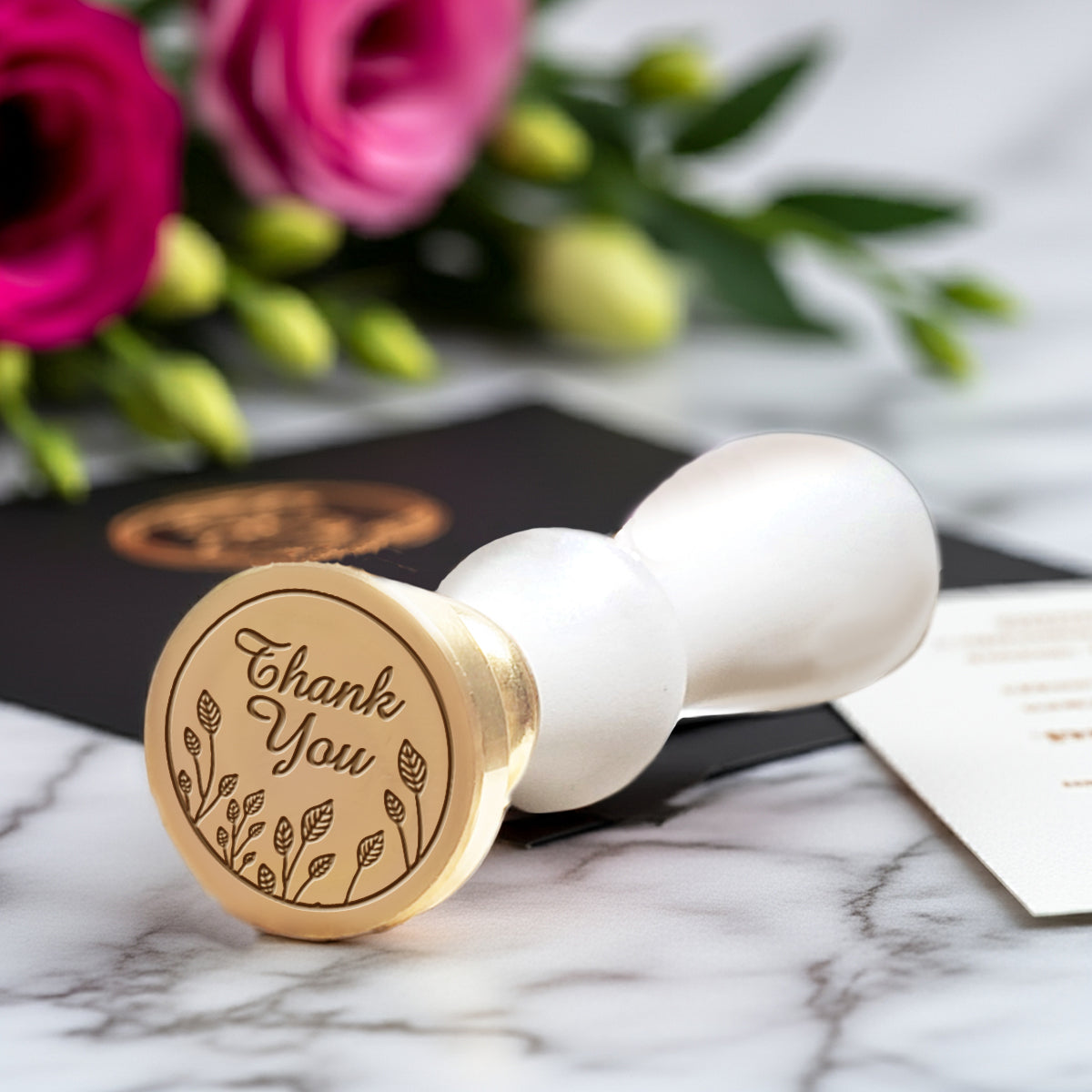 Thank you Wax Seal Stamp #5066 -USA Handcrafted