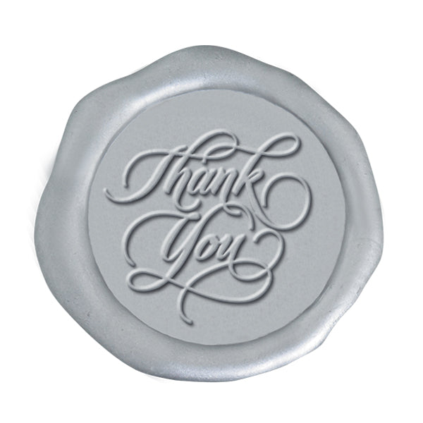 Thank You Wax Seal Stamp #536- USA Handcrafted