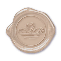 Two Swans Wax Seal Stamp #6413 - USA Handcrafted