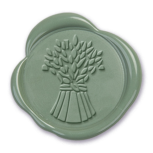 Wheat Wax Seal Stamp with Rosewood Wood Handle #506HCD