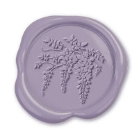 Wisteria Branch Wax Seal Stamp #5196- USA Handcrafted