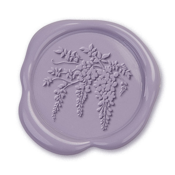 Wisteria Branch Wax Seal Stamp #5196- USA Handcrafted