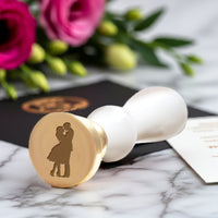 Loving Couple Wax Seal Stamp #6402-USA Handcrafted