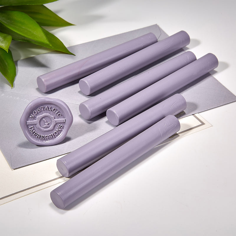Wisteria Lavender Premium Glue Gun Sealing Wax - Pack of 6 - Nostalgic Impressions