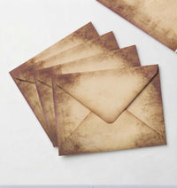 Aged Parchment  Envelopes-A6 size-10/Pk