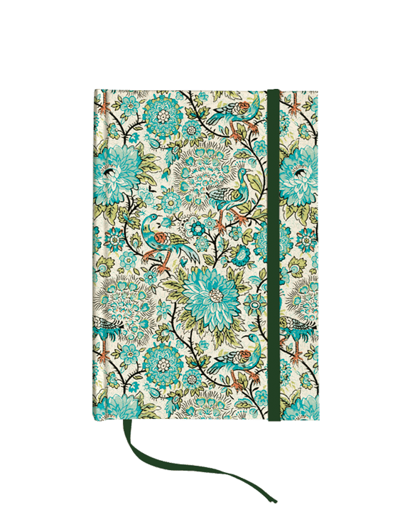Pavone Italian Hard Cover Journals with strap 4x6 - Nostalgic Impressions