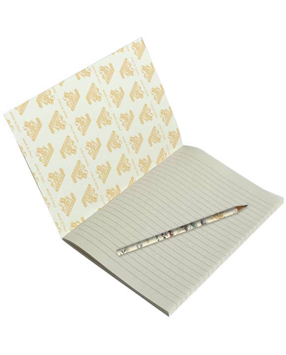Scrittura Notebook Gift Set with matching Pencil 6x8 - Nostalgic Impressions