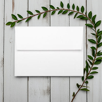Classic Linen A6 Brilliant White Envelopes -10pk
