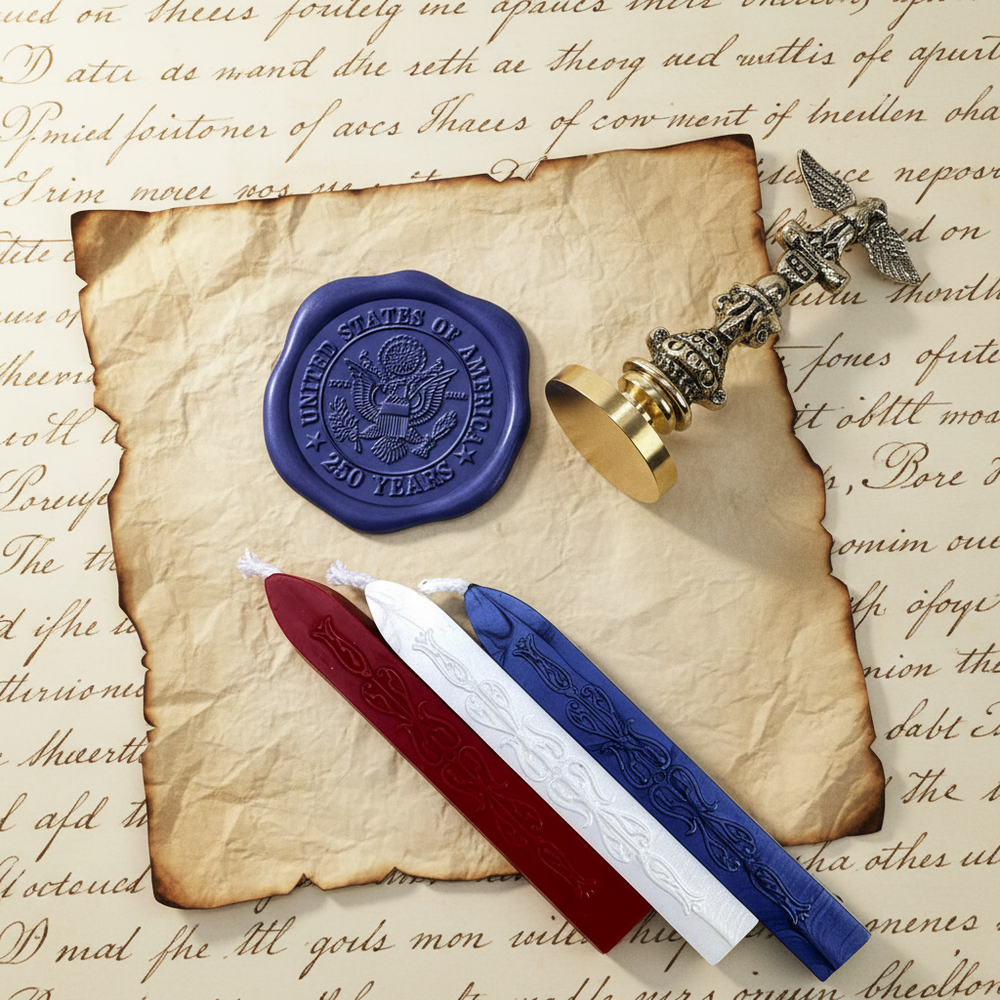 250 year Anniversary Wax Seal Stamp Kit Special Edition-customizeable