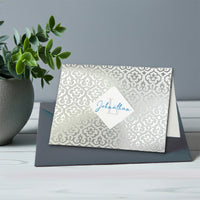 Personalized Custom Initial with Name Foil Note Cards with Envelopes by Nostalgic Impressions