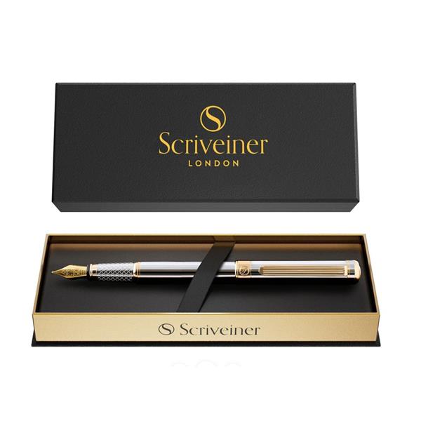 Luxury Fountain Pen Executive Gift Set with Medium Nib-multi-colors