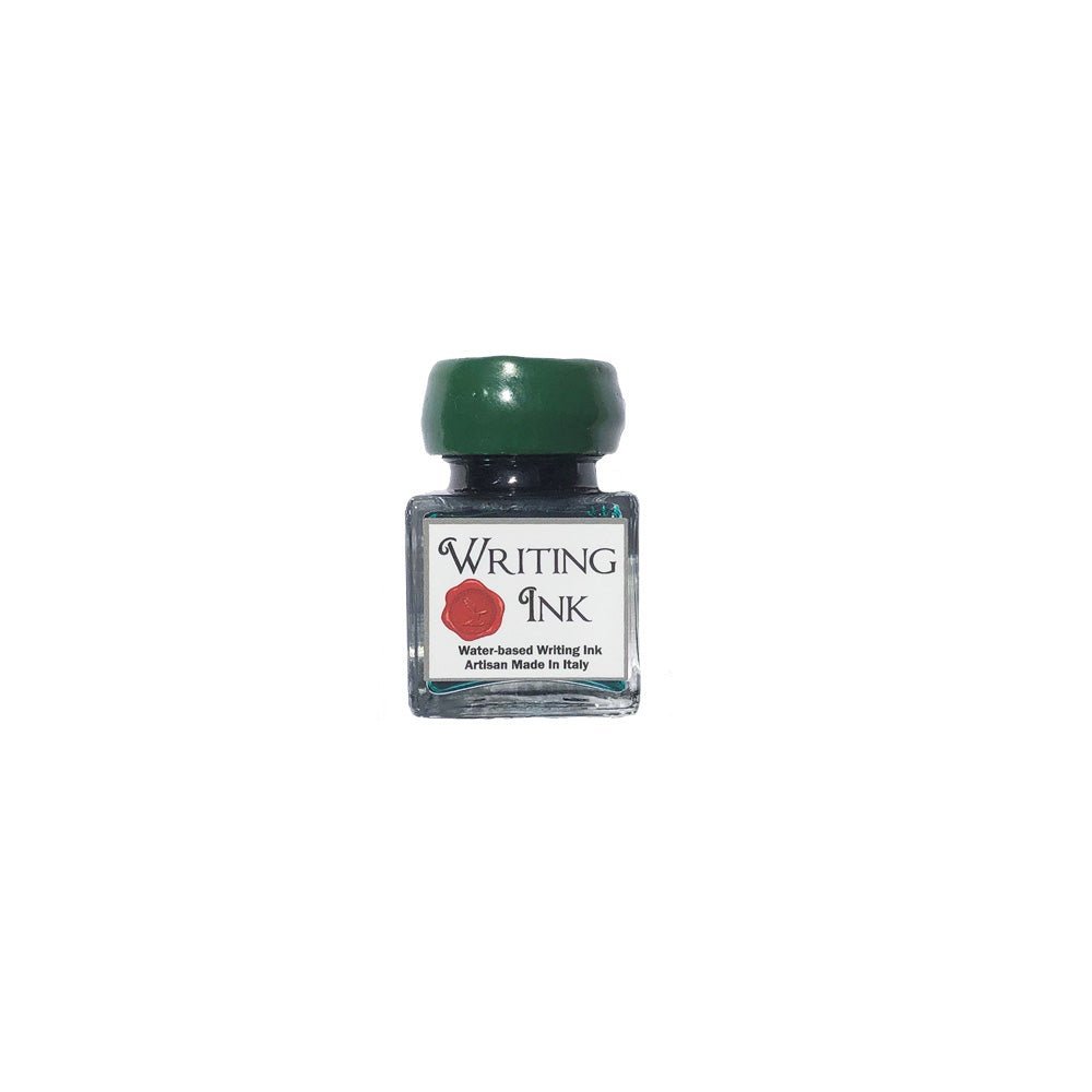 Writing Calligraphy Ink - Desktop square bottle with wax seal screw cap - Nostalgic Impressions