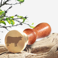 Design Wax Seal Stamp - Animals - Cow