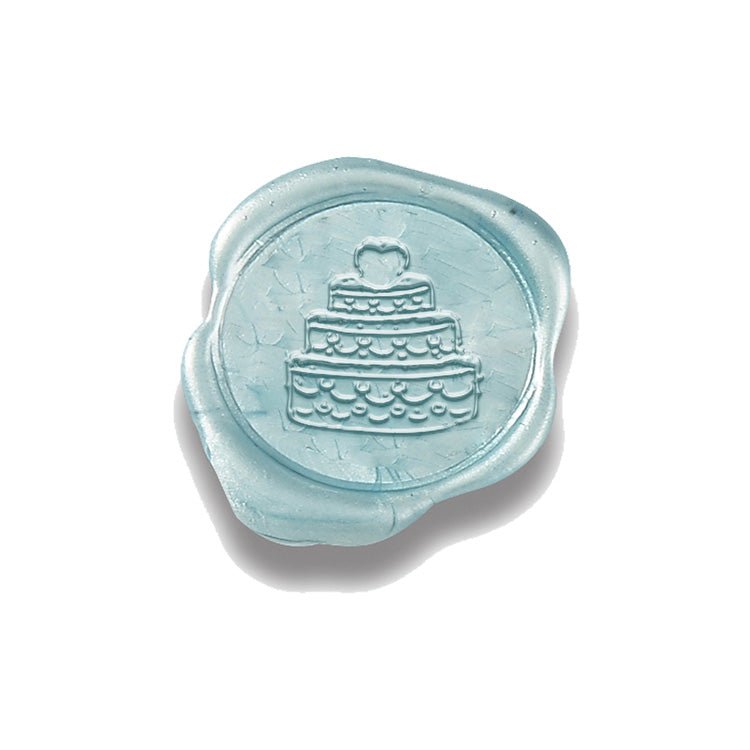 Wedding Cake Adhesive Wax Seals #742H - Nostalgic Impressions