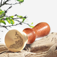Design Wax Seal Stamp - Animals - Peacock