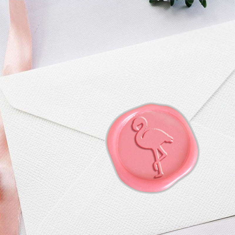 Flamingo Adhesive Wax Seals #3511 - Nostalgic Impressions