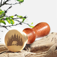  Design Wax Seal Stamp - Animals - Bear Woods