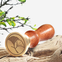 Botanicals Flowers & Trees Wax Seal Stamps with Rosewood Handle - Multiple Design Options - Nostalgic Impressions