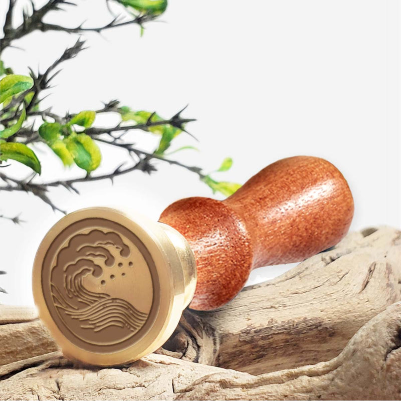 Wave Wax Seal Stamp
