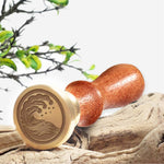 Asian Wax Seal Stamps with Rosewood Handle - Multiple Design Options - Nostalgic Impressions