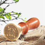 Celtic Irish and Scottish Wax Seal Stamps with Rosewood Handle - Multiple Design Options - Nostalgic Impressions