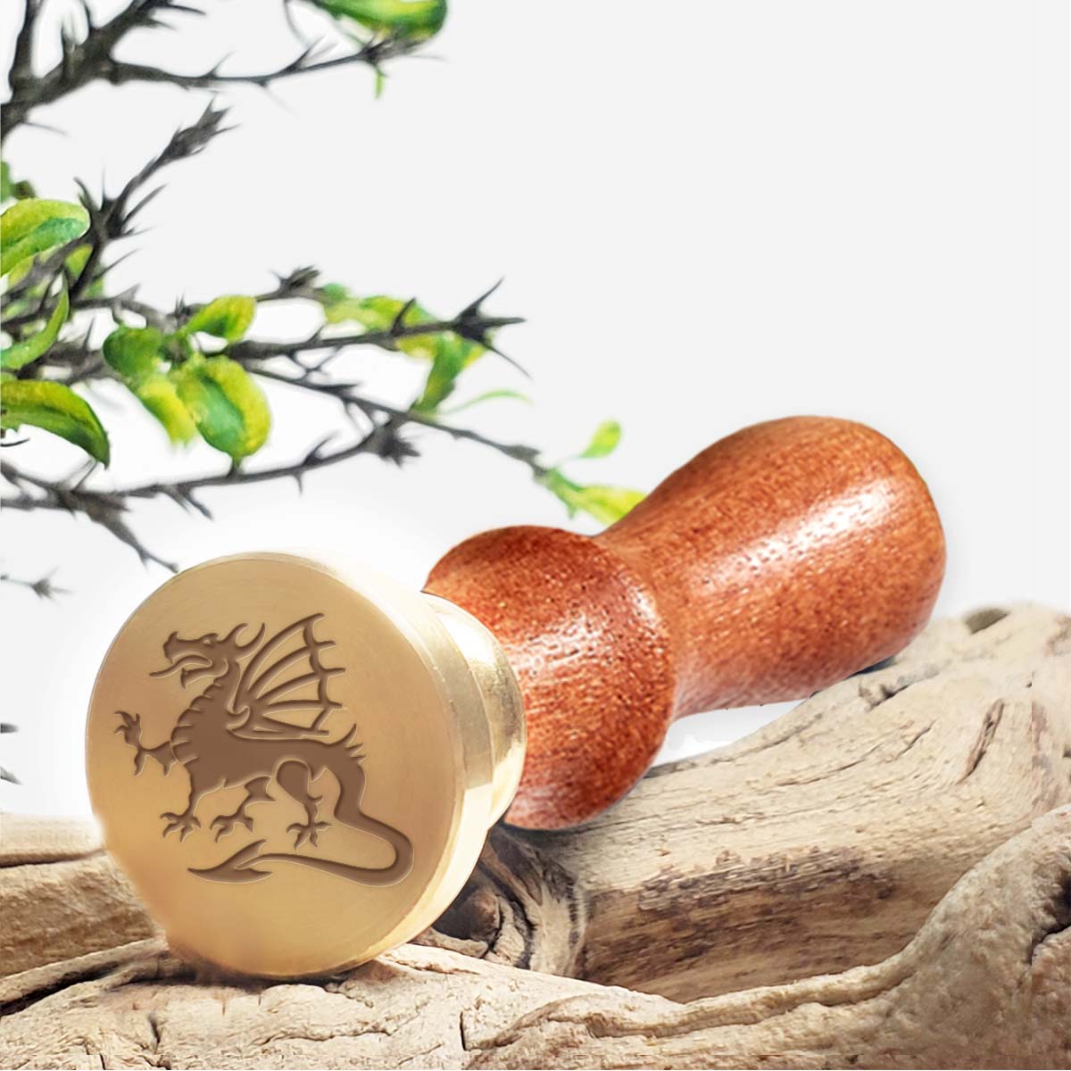 Medieval Masonic & Mystical Wax Seal Stamps with Rosewood Handle - Multiple Design Options - Nostalgic Impressions