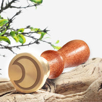 Celestial & Astrology Wax Seal Stamps with Rosewood Handle - Multiple Design Options - Nostalgic Impressions