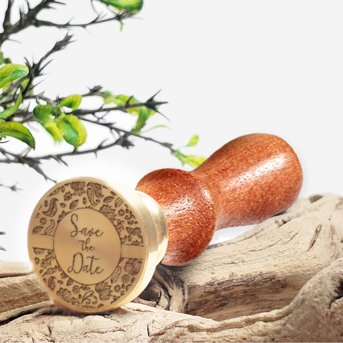 Celebrations Wax Seal Stamps with Rosewood Handle - Multiple Design Options - Nostalgic Impressions