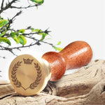 Borders Wax Seal Stamps with Rosewood Handle - Multiple Design Options - Nostalgic Impressions