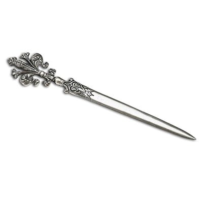 Fleur de Lis Letter Opener Antique-style - Made in Italy - Nostalgic Impressions