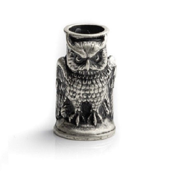 Owl Pewter Pen Stand - Nostalgic Impressions