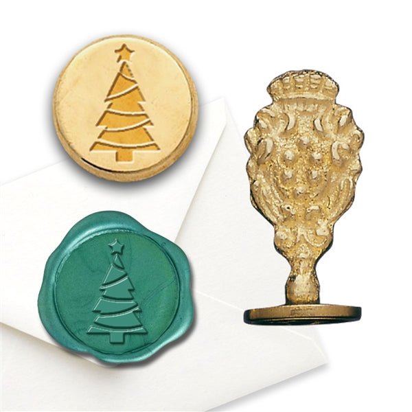 Christmas Tree Wax Seal Stamp - Nostalgic Impressions