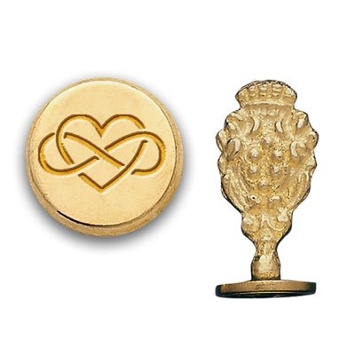 Infinity Heart Wax Seal Stamp - Nostalgic Impressions