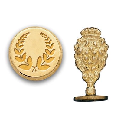 Laurel Wreath Wax Seal Stamp - Nostalgic Impressions
