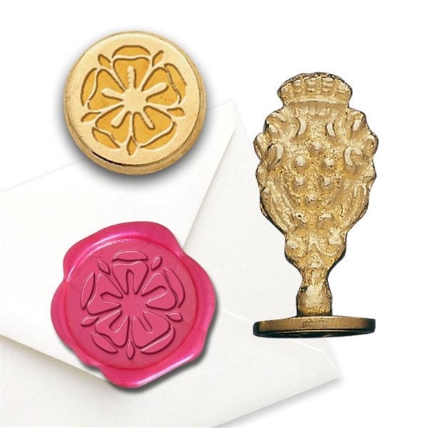 Tudor Rose Wax Seal Stamp - Nostalgic Impressions