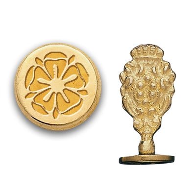 Tudor Rose Wax Seal Stamp - Nostalgic Impressions